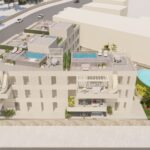 Edificio de 14 viviendas con piscina