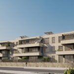 Edificio de 14 viviendas con piscina