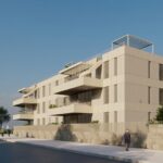Edificio de 14 viviendas con piscina