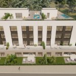 Edificio de 12 viviendas con piscina