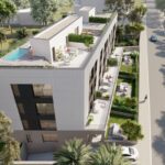 Edificio de 12 viviendas con piscina